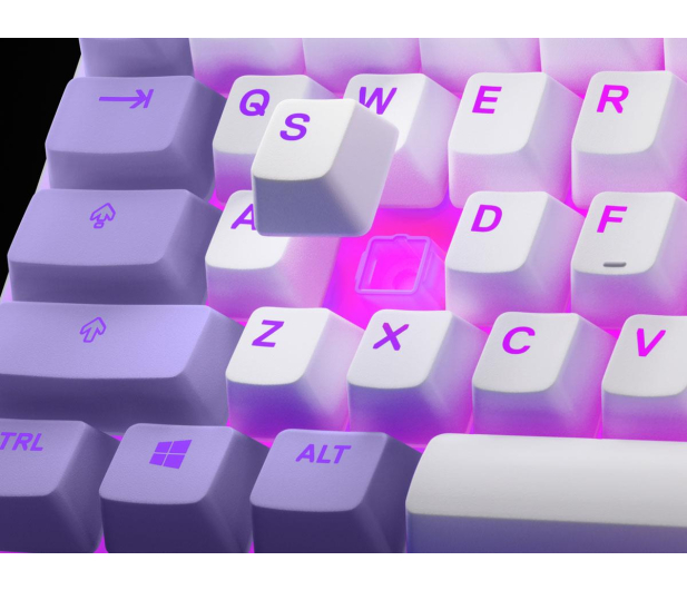 SteelSeries Apex 3 TKL Amethyst US - 1512558 - zdjęcie 7